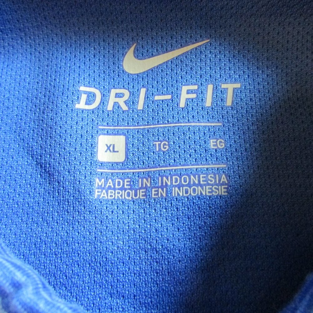 Florida Gators Nike Dri Fit Blue Polo Short Sleeve Men's XL. Excellent Condition - Picture 6 of 9